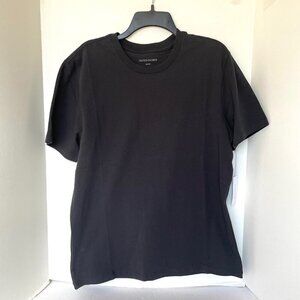 Outerknown Sojourn Organic Cotton Tee Mens Medium Black Short Sleeve